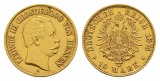Linnartz Hessen Ludwig III. 10 Mark 1875 H ss+ Gewicht: 3,98g/...