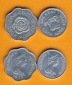 Seychellen FAO 1 + 5 Cents 1972