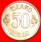 + GROSSBRITANNIEN BIRKE (1969-1974): ISLAND ★ 50 OERE 1974 u...