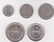 Iran, 5 verschiednene Kursmünzen