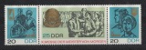 DDR 1967 Mi. 1320-1322 Dreierstreifen **Postfrisch / Mi 5,- €