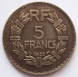 Frankreich 5 Francs 1933 Nickel