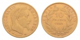 Linnartz Frankreich Napoleon III., 10 Francs 1865 A-Paris,Gewi...