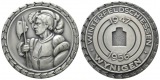 Schweiz/Wanignen; Schützenmedaille 1956; versilberte Bronze; ...