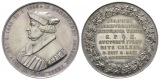 Hamburg, Johannes Burgenhagen 1485-1524; versilberte Medaille,...