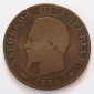 Frankreich Cinq 5 Centimes 1854 BB