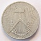 DDR 1 Pfennig 1953 E Alu