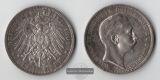 Preussen, Kaiserreich  3 Mark  1909 A  Wilhelm II. 1888-1918  ...