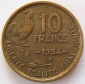 Frankreich 10 Francs 1954 B