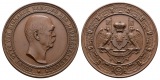 Linnartz Bismarck, Bronzemedaille 1890, a.s.Entlassung, Be. 89...