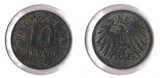 1. Weltkrieg 10 Pfennig 1921 o.Mzz (Zink) Ersatzmünze Jaeger ...