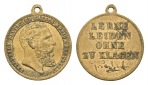 Preussen, Medaille o.J:; Bronze, tragbar; 2,10 g, Ø 19,1 mm