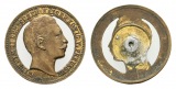 Preussen, Medaille o.J.; Bronze, Lötstelle auf Rückseite; 1,...