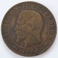 Frankreich Cinq 5 Centimes 1854 B