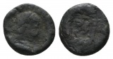 Antike; Kleinbronze; 1,88 g