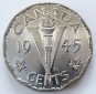 Kanada 5 Cents 1945