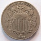 USA 5 Cents 1883 - VARIANTE 1883/2 !! SEHR SELTEN !!
