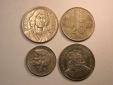 E02  Polen  4 Münzen 1959-1980  Orginalbilder