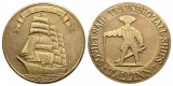 Tallinn; Medaille o.J.; Bronze; 79,52 g, Ø 49,8 mm