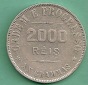 Brazil - 2000 Reis 1911  silber