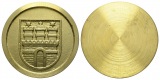 Medaille o.J.; Messing, 167,99 g, Ø 64,0 mm