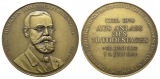 Kiel; Medaille 1909; Hermann Johannes Pfannenstiel; Bronze, 91...