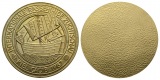 Kiel; Medaille 1987, Int. Rassehunde Zuchtschau, Messing; 66,9...