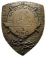 Plakette o.J.; 5. Marine Such Geschwader, Bronzeguss, 500 g, 1...