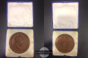 Medaille/ Österreich  1873 Bronze Kaiser Franz Joseph I. -Wel...