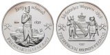 Freiberg, Bergbau-Medaille 1992; 999 AG, 30,13 g, Ø 40,1 mm