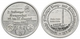 Freiberg, Bergbau-Medaille 1995; Zink, 34,12 g, Ø 45,8 mm