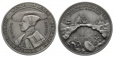 Düsseldorf, Bergbau-Medaille 1981; versilbert mattiert, 24,29...