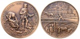 Linnartz Bergbau Bronzemedaille 1989 (Scheppat & Godec) Jahres...