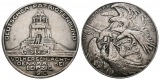 Linnartz Befreiungskriege 1813-1814, Große versilberte Bronze...