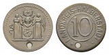 Halberstadt, Notgeld, 10 Pfennig o.J., gelocht