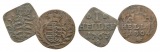Altdeutschland; 2 Kleinmünzen, 1763/1804