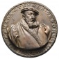 Marx Stengle; Medaille o.J., Bronze, später Nachguss, 65,38 g...