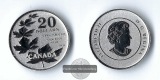 Kanada,  20 Dollar 2011    Commemorative Maple Leaf     FM-Fra...