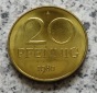 DDR 20 Pfennig 1980 A