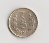 5 Rupees Indien 2016 mit Punkt unter der Jahreszahl (M540)