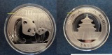 China Panda 10 Yuan 2011 - BU - .999 Ag in original Kapsel