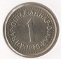 SFR Jugoslawien 1 Dinar 1990 (K-N-Zk) vz/unc.