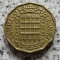 Großbritannien 3 Pence 1955