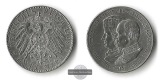 Sachsen, Kaiserreich  2 Mark 1909  500 Jahre - Universität Le...