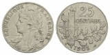 Frankreich; 25 Centimes 1905