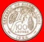 * NAIMBANA II (1775-1793): SIERRA LEONE ★ 100 LEONES 1996!  ...