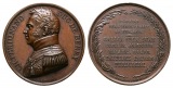 Linnartz FRANKREICH,Bronzemed.1820 (v.Gayrard) Ferdinand Duc D...