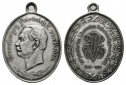 Linnartz BADEN Versilberte Medaille 1911, 50 Jahrfeier 5. Inf....