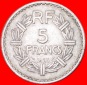 *• OFFEN 9 ★ FRANKREICH ★  5 FRANCS 1945!  OHNE VORBEHALT!