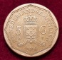 14839(2) 5 Gulden (Niederländische Antillen) 2016 in ss-vz .....